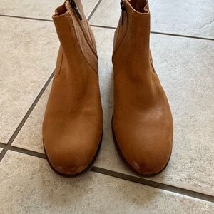Lucky Brand Brown Ankle Booties